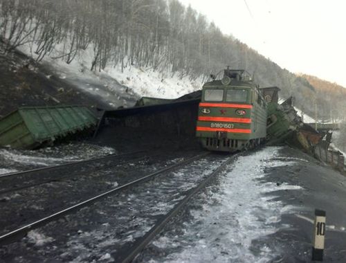 Фотографии крушения поезда ерал симская